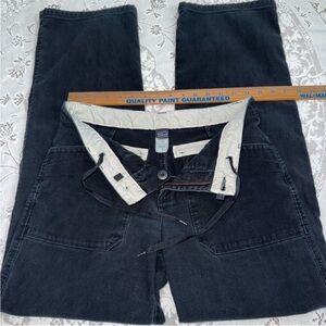 Patagonia Women's Organic Cotton Straight leg Dark Corduroy Pants Size 4